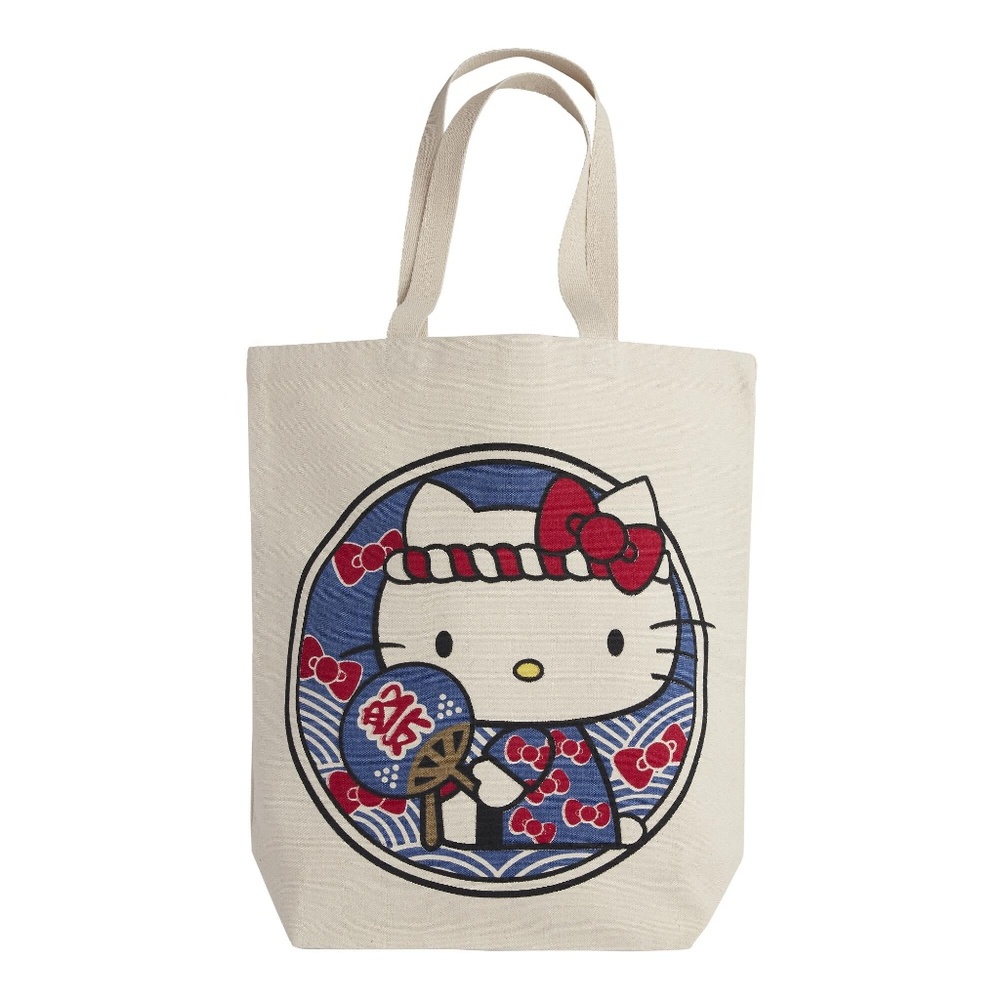 Hello Kitty Omatsuri Canvas Tote Bag